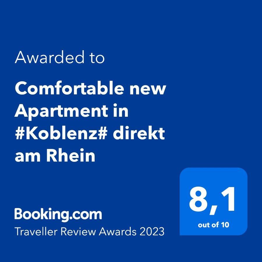 Comfortable New Apartment In #Koblenz# Direkt Am Rhein Koblenz  Exterior photo